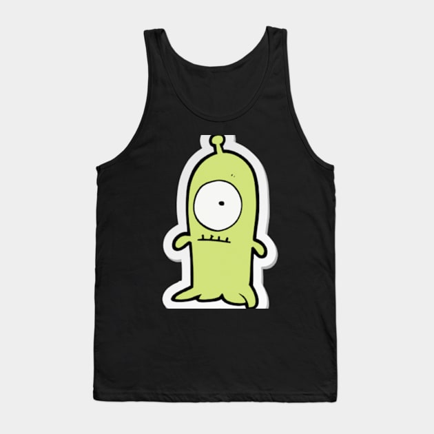 Cool Funny T-shirt Tank Top by MoGaballah